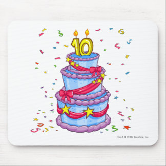 Alfombrilla De Ratón Torta de cumpleaños