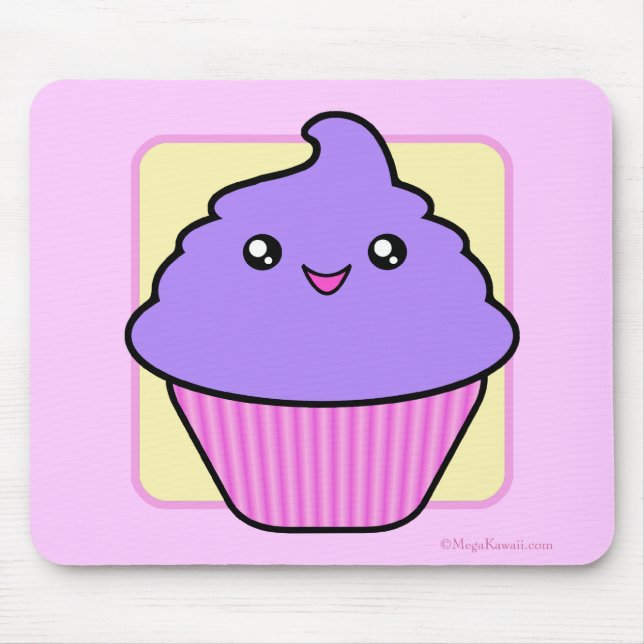 Alfombrilla De Ratón Torta Kawaii Mousepad de Cuppy (Frente)