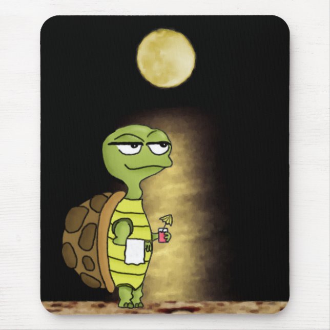 Alfombrilla De Ratón Tortoise Moonlit (Frente)