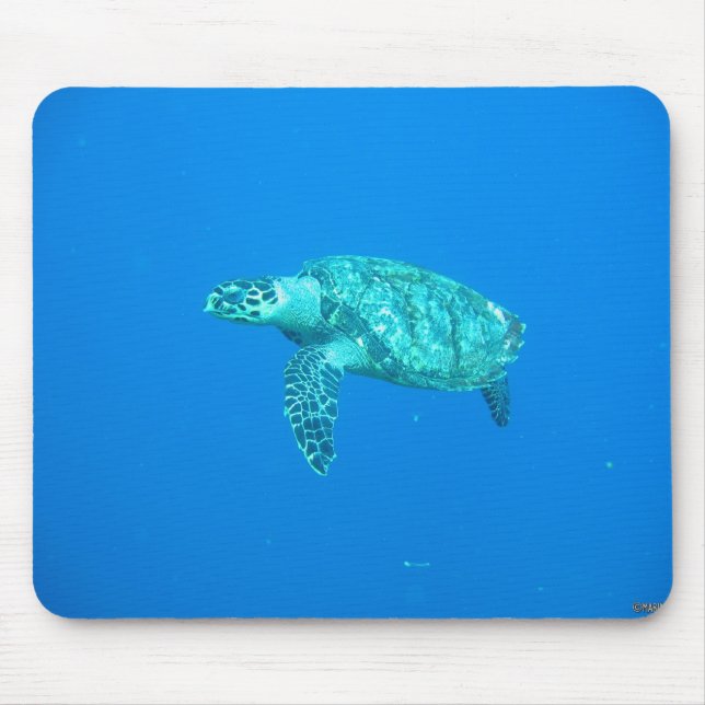 Alfombrilla De Ratón tortue de mers' de tapis de souris (Frente)