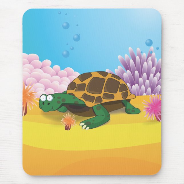 Alfombrilla De Ratón Tortuga (Frente)