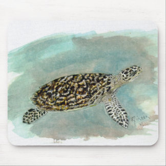 Alfombrilla De Ratón Tortuga de mar de Hawksbill Mousepad
