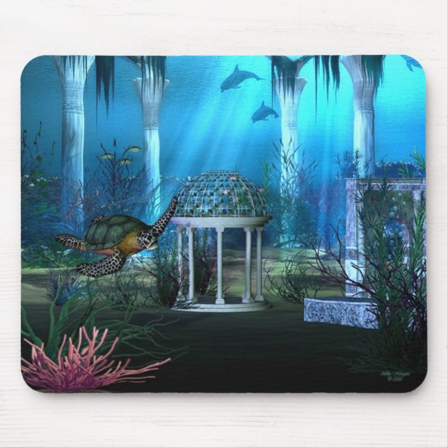 Alfombrilla De Ratón Tortuga de mar MousePad (Frente)