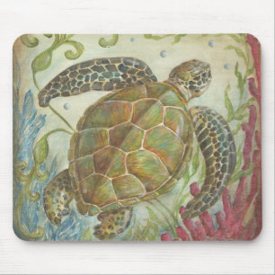 Alfombrilla De Ratón Tortuga de mar Mousepad de Kate McRostie