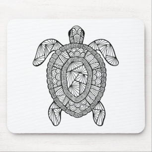 Alfombrilla De Ratón Tortuga inspirada