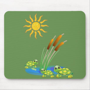 Alfombrilla De Ratón Tortuga Mousepad