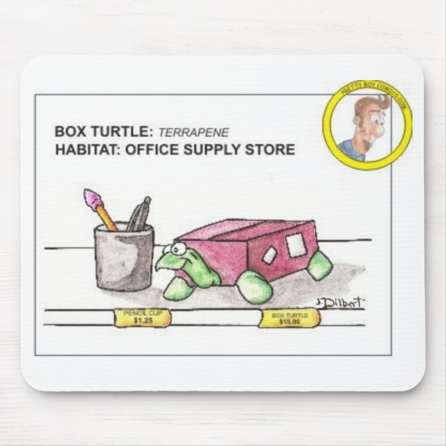 Alfombrilla De Ratón Tortuga Mousepad (Frente)