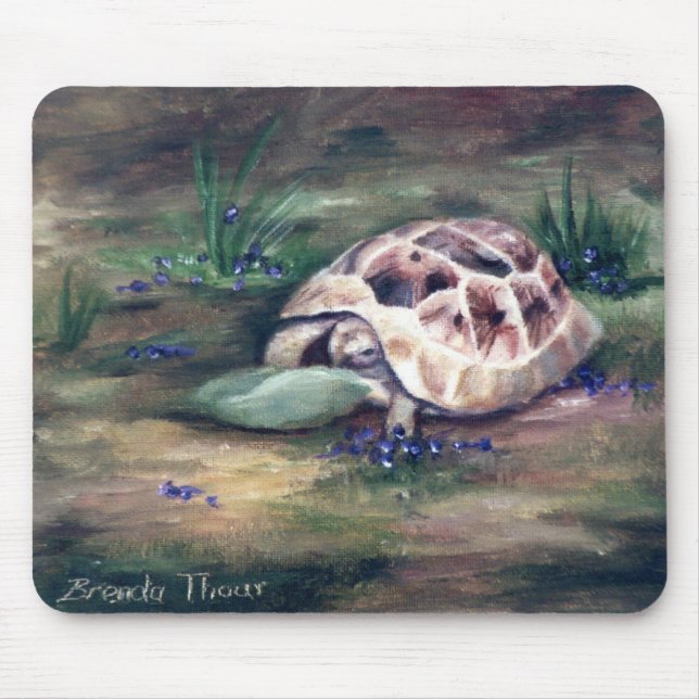 Alfombrilla De Ratón Tortuga Mousepad del ángel (Frente)