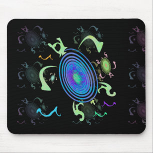 Alfombrilla De Ratón Tortugas espirales Mousepad
