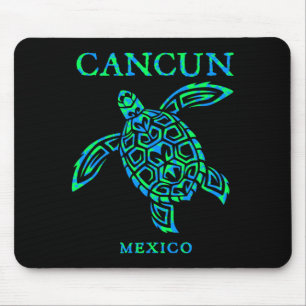 Alfombrilla De Ratón Tortugas Marinas Cancun México Hombres Mujeres Niñ