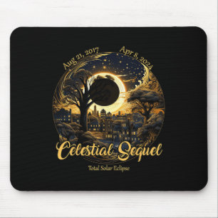 Alfombrilla De Ratón Total Eclipse Solar Secuencia Celeste 2017 Totalid