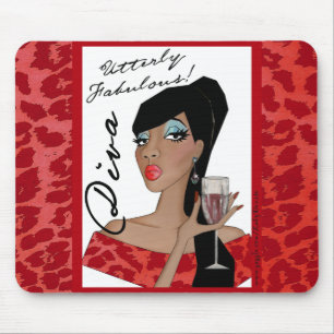 Alfombrilla De Ratón ¡Totalmente Fabulosa Diva de un Mousepad!