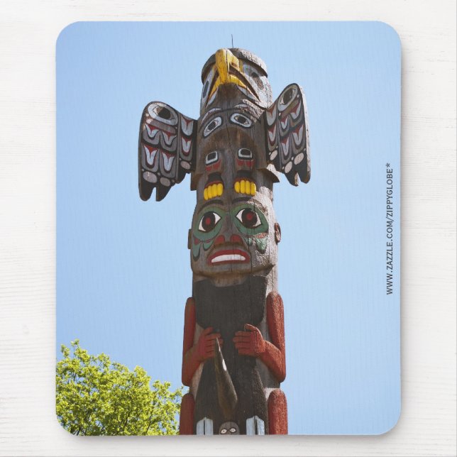 Alfombrilla De Ratón Totem Pole Mousepads (Frente)