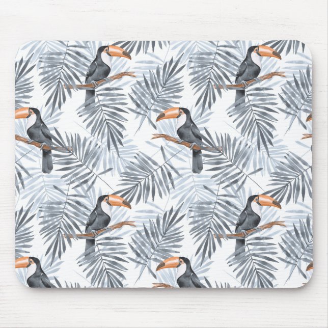 Alfombrilla De Ratón Toucan gris (Frente)