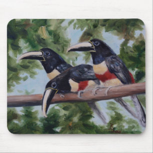 Alfombrilla De Ratón Toucan Mousepad de tres amigos