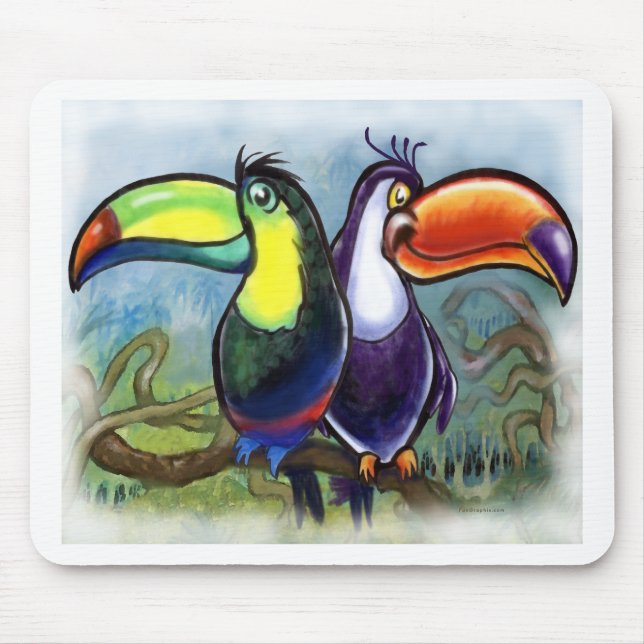 Alfombrilla De Ratón Toucans (Frente)