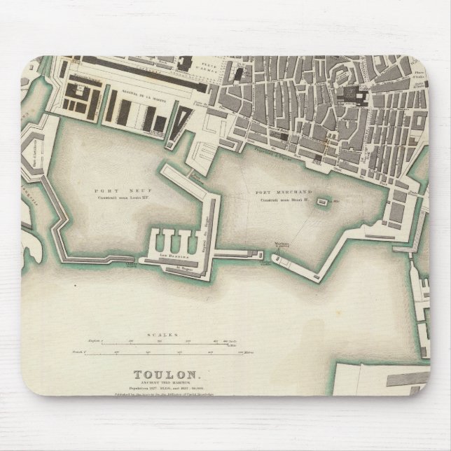 Alfombrilla De Ratón Toulon (Frente)
