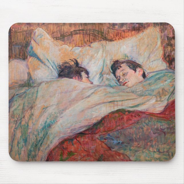Alfombrilla De Ratón Toulouse-Lautrec - La cama (Frente)
