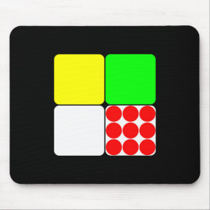 Alfombrilla De Ratón Tour de France Jerseys 3 Black