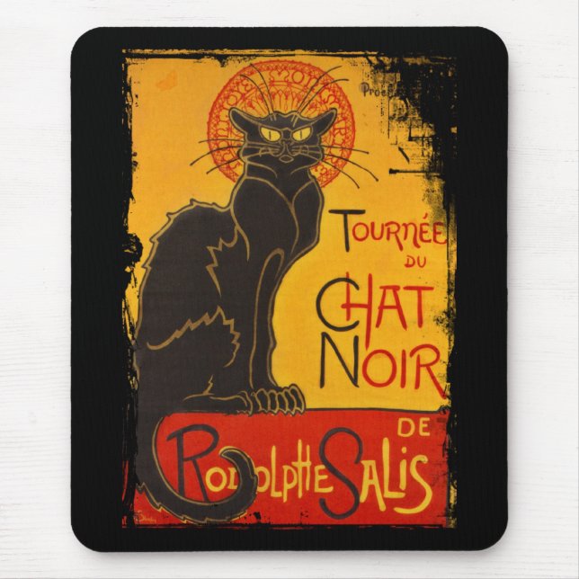 Alfombrilla De Ratón Tournee du Chat Noir (Frente)