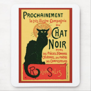 Alfombrilla De Ratón Tournée du Chat Noir, Theophile Steinlen