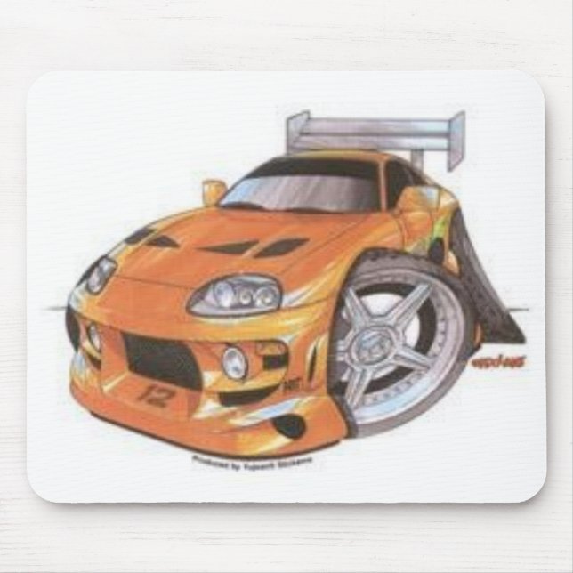 Alfombrilla De Ratón toyota supra (Frente)