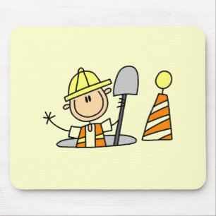 Alfombrilla De Ratón Trabajador de la Construcción en Alcantarilla