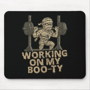 Alfombrilla De Ratón Trabajando en mi gracioso honestidad muscular de H