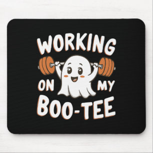 Alfombrilla De Ratón Trabajar en mi Boo Tee