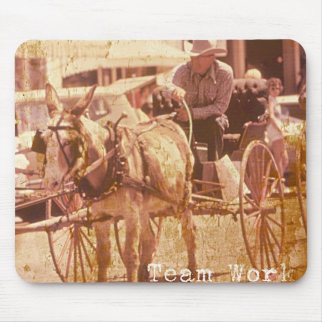 Alfombrilla De Ratón Trabajo en equipo (Frente)
