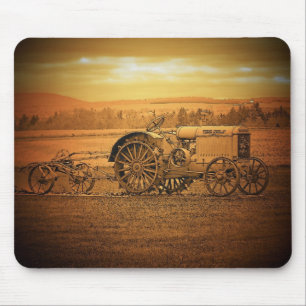Alfombrilla De Ratón Tractor antiguo