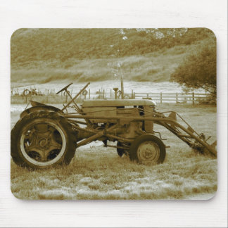 Alfombrilla De Ratón Tractor antiguo Mousepad