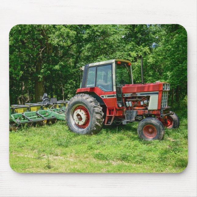 Alfombrilla De Ratón Tractor internacional antiguo (Frente)