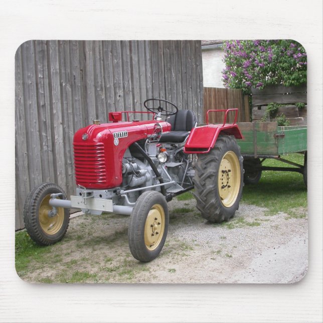 Alfombrilla De Ratón Tractor Red Steyr T84 (Frente)