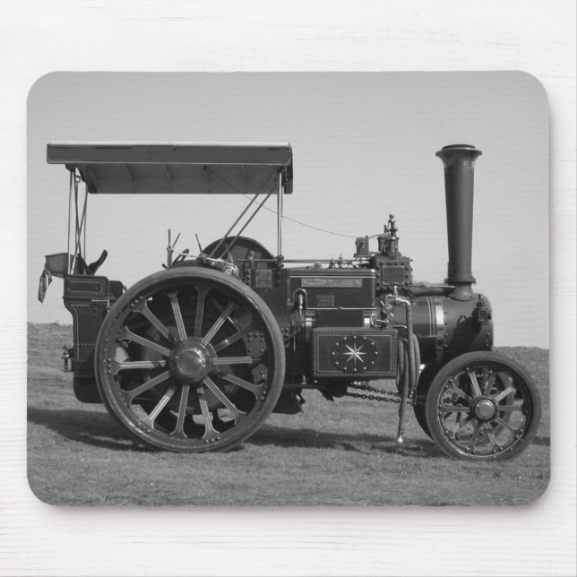 Alfombrilla De Ratón Tractor viejo Mousepad (Frente)