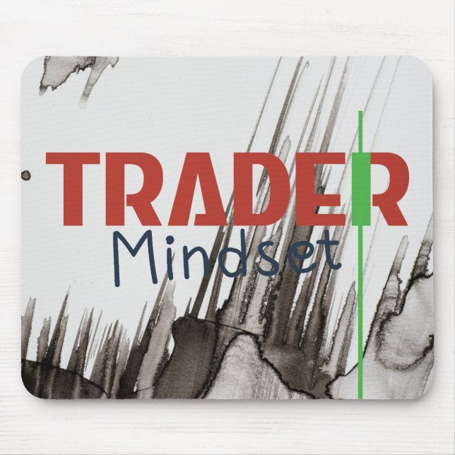 Alfombrilla De Ratón Trader Mindset – Discipline, Focus, Trading Psycho (Frente)