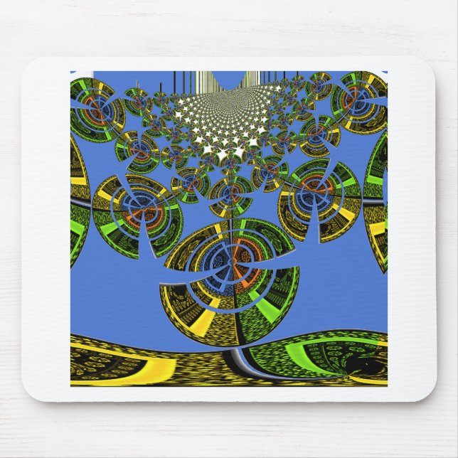 Alfombrilla De Ratón Tradición azul (Frente)