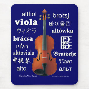 Alfombrilla De Ratón Traducciones de la viola