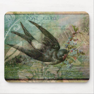 Alfombrilla De Ratón Trago con las flores