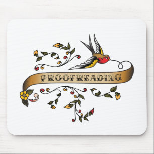 Alfombrilla De Ratón Trago y voluta con corregir