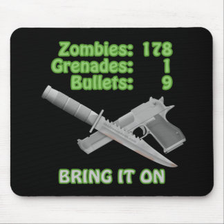 Alfombrilla De Ratón Traiga en los zombis