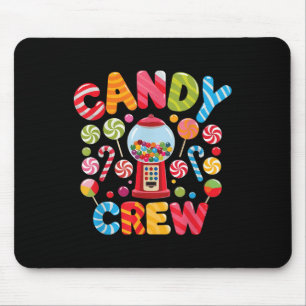 Alfombrilla De Ratón Traje De Caramelo Crew Mujeres Caramelo Tierra Niñ