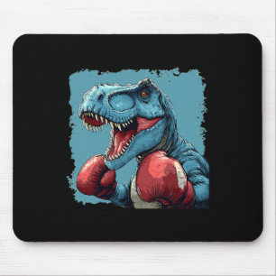 Alfombrilla De Ratón Traje de Dinosaurio Boxeador Para Amantes del Boxe