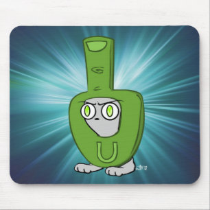Alfombrilla De Ratón Traje espumoso Mousepad del dedo