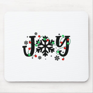 Alfombrilla De Ratón Trajes a juego para familia Alegría de Navidad Pjs