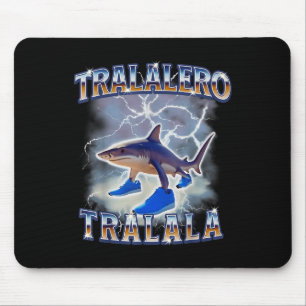 Alfombrilla De Ratón Tralalero Tralala Funny Shark Meme Bootleg