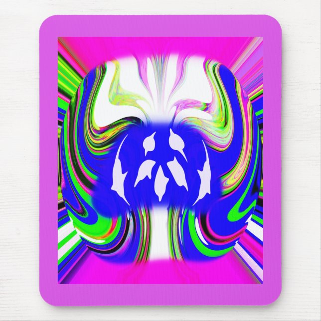 Alfombrilla De Ratón trampa de fantasma (Frente)