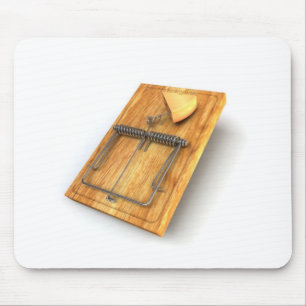 Alfombrilla De Ratón Trampa MousePad del ratón