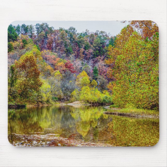 Alfombrilla De Ratón Tranquilidad de otoño (Frente)