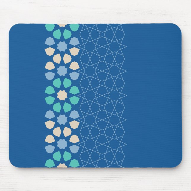 Alfombrilla De Ratón Tranquilidad turquesa azul (Frente)